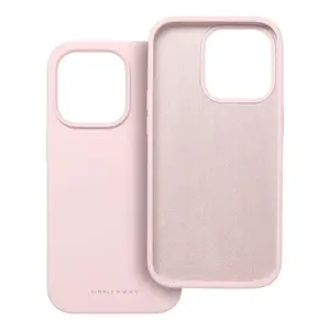 Zadní silikonový kryt ROAR case CLOUD SKIN pro Apple iPhone 12 Pro, světle růžová