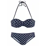 LASCANA Bikiny  námornícka modrá