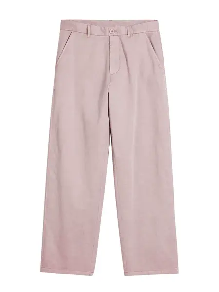 Desigual Chino nohavice  červená