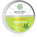 Green Idea Regeneračná konopná masť 70% regeneračná a upokojujúca starostlivosť 100 ml