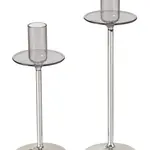 Dekorativní svícen Boltze Elegence 2-pack průhledná barva