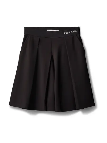 Calvin Klein Jeans Sukňa  čierna / biela