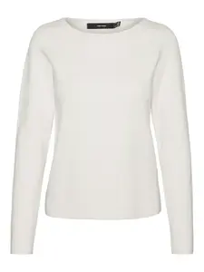 VERO MODA Sveter 'Gold Needle'  svetlobéžová