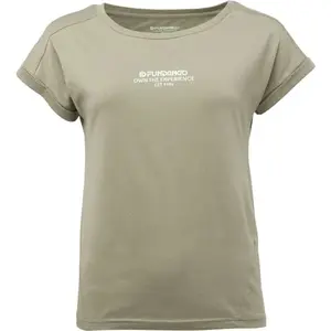 FUNDANGO LIMA Dámské tričko, khaki, velikost