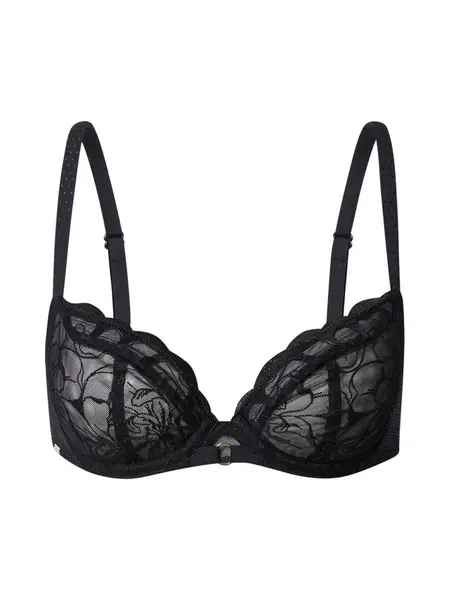 Chantelle Podprsenka 'FLEURS'  čierna