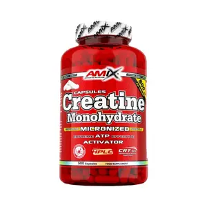 Amix Nutrition Creatine Monohydrate 750mg - 500 kapslí 750mg 500cps