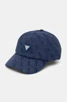 Kšiltovka Guess dámská, tmavomodrá barva, vzorovaná, V5GZ03 WH492