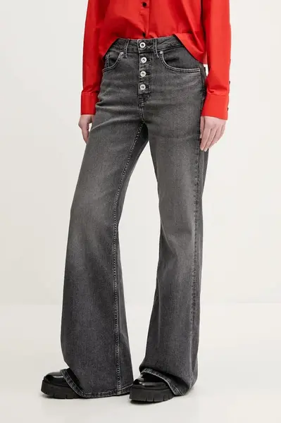 Džíny Karl Lagerfeld Jeans dámské, high waist, A2W10086