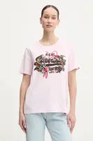 Bavlněné tričko Superdry