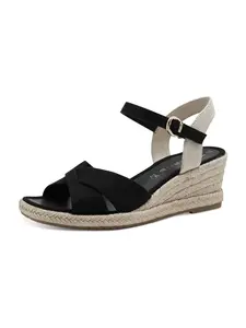 Tamaris Sandále  čierna