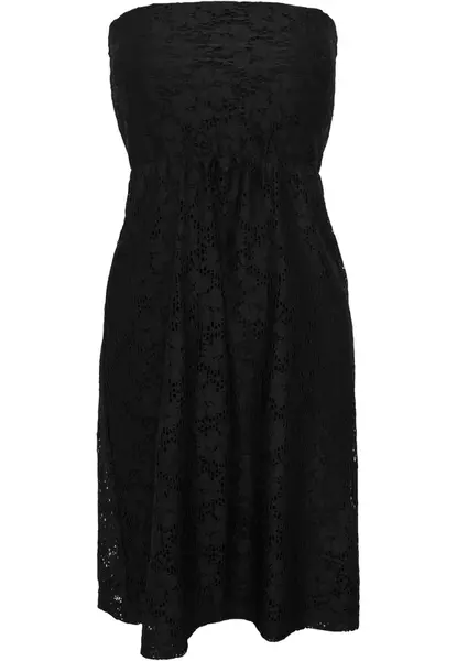 Women's lace dress black