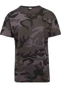 Camo Oversized tričko tmavé masky