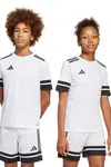 Dětské tričko adidas Performance bílá barva, s aplikací, JJ0057