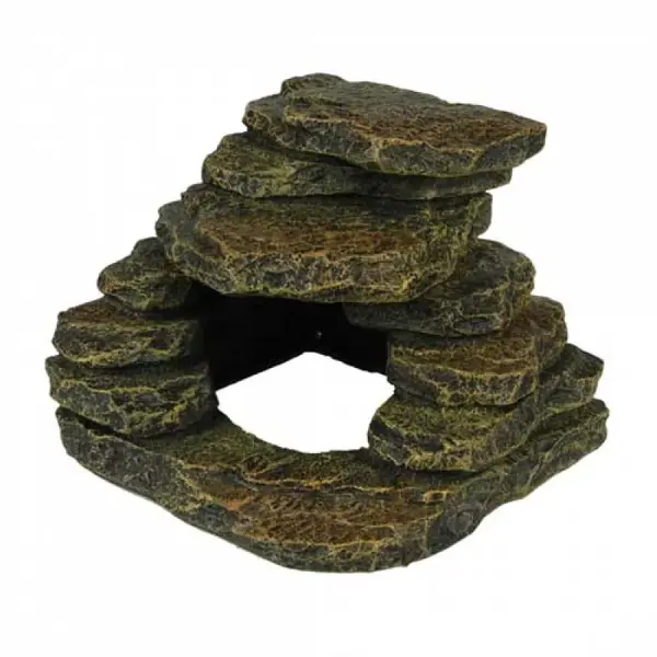 EBI TERRA DELLA Dekorácia do terária Corner stone 15,3x15,4x12cm