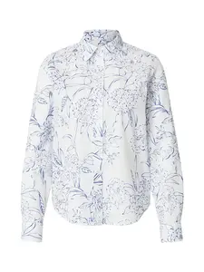 GANT Blúzka  modrá / biela