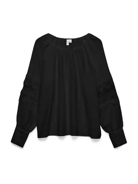 VERO MODA Blúzka  čierna