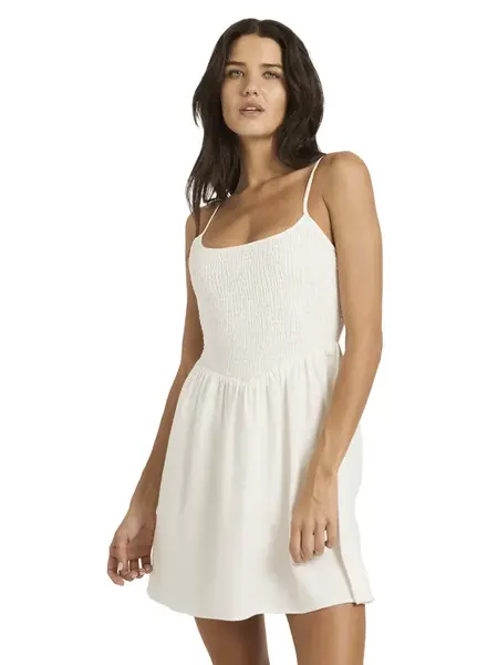 BILLABONG Letné šaty 'True Love'  šedobiela