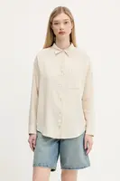 Lněná košile Hollister Co.