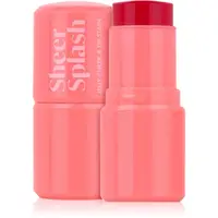 Barry M Sheer Splash multifunkčné líčidlo na pery a tvár odtieň Cranberry Cloud 5.8 g