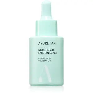 Azure Tan Night Repair samoopalovací sérum na obličej na noc 30 ml