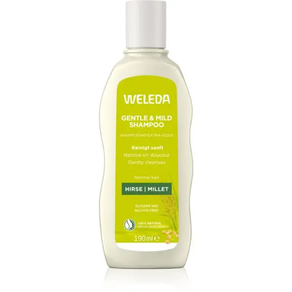Weleda Hair Care vyživující šampon s prosem pro normální vlasy 190 ml