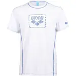 Arena S/S SWIM SHIRT Pánske UV tričko, biela, veľkosť