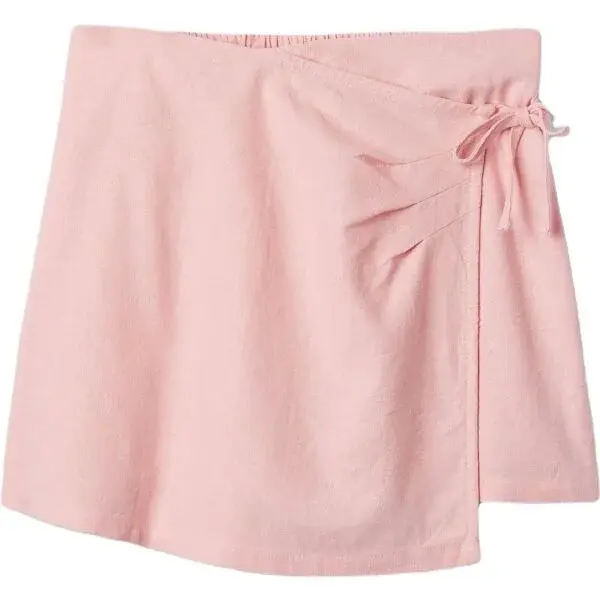 GAP V-LINEN Dievčenská šortková sukňa, ružová, veľkosť