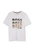 Dětské bavlněné tričko BOSS