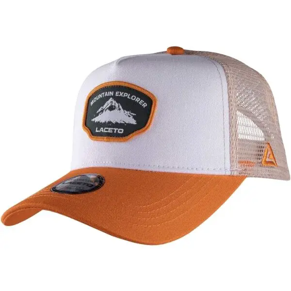 Laceto TRUCKER 1 Stylová kšiltovka, bílá, velikost