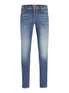 JACK & JONES Džínsy 'Glenn Fox'  modrá denim