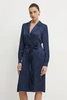 Šaty Twinset tmavomodrá barva, mini, 251TP2013