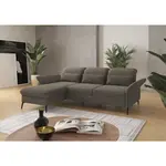 Sit & More ROHOVÁ SEDAČKA, textil, jílová barva