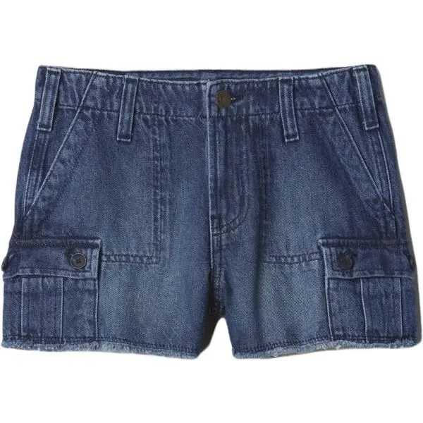 GAP CARGO Dívčí šortky, tmavě modrá, velikost 10Y