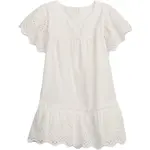 GAP BABY Dievčenské šaty, biela, veľkosť 5Y