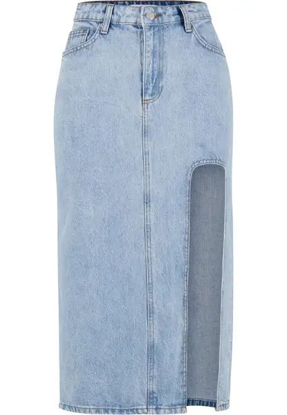 DEF Sukňa 'Queens'  modrá denim