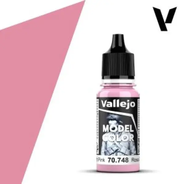 Modelářská barva Vallejo 18ml – 748 Light Pink