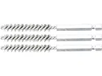 BGS technic Sada kartáčů na vrtačku, 8 mm, 6hranné 1/4", ocelové, 3 ks - BGS 3078-8-S Velikost: 8 mm