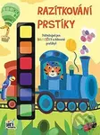 Razítkování prstíky: Vlak,Razítkování prstíky: Vlak