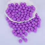 Round Silicone Focal Beads