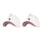 Sport Alloy Enamel Pendants