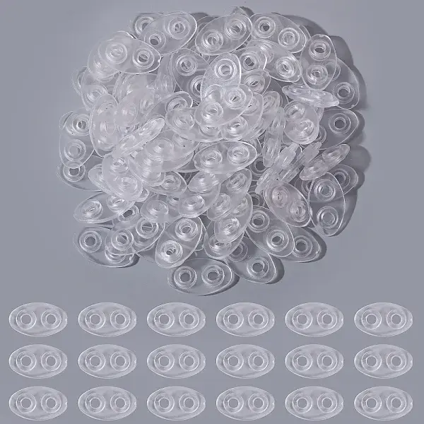 100Pcs Plastic Connector Charms