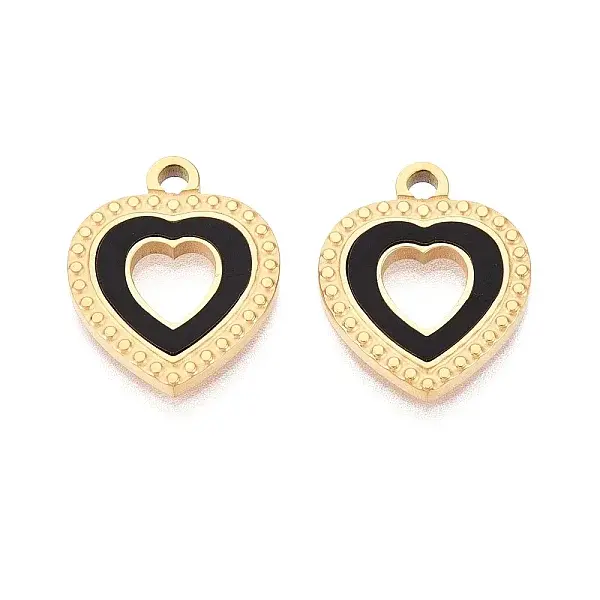 304 Stainless Steel Enamel Pendants