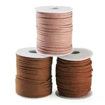 3 Rolls 3 Styles Faux Suede Cord
