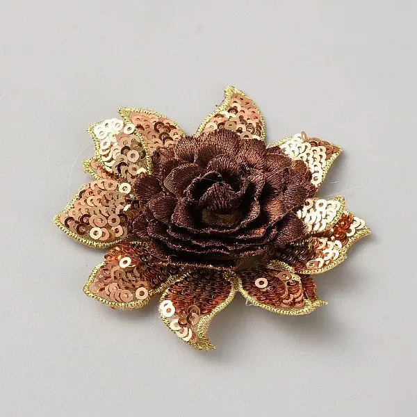 Polyester Computerized Embroidery Cloth Iron on/Sew on Patches