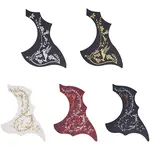 5Pcs 5 Styles Plastic Picture Stickers for Guitar Fingerboard Decoration
