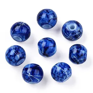 Drawbench Glass Round Beads