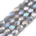 Electroplate Glass Beads Strands