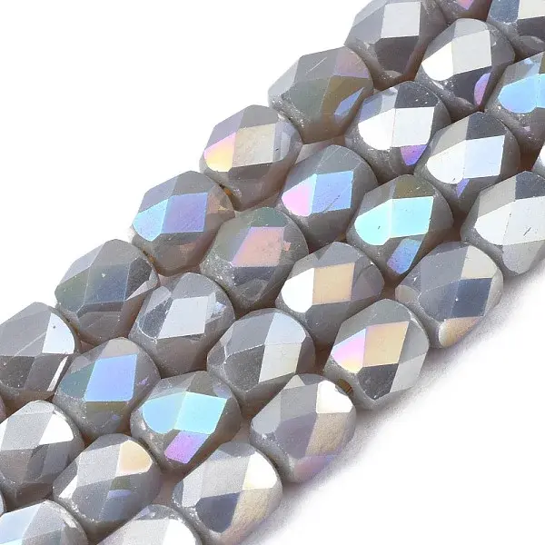 Electroplate Glass Beads Strands