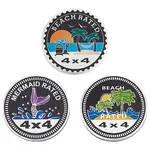 Aluminum Self-Adhesive Stickers