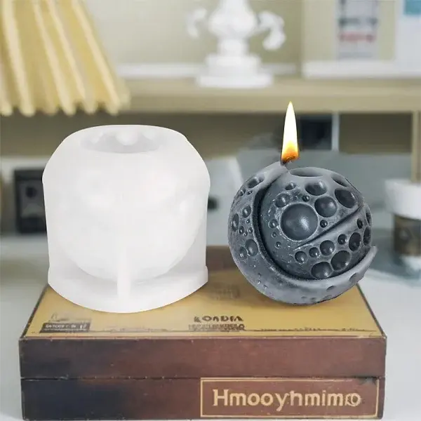 Moon DIY Silicone Candle Molds